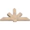 Ekena Millwork Kennewick Smooth Timber Gable Bracket, Douglas Fir, 48"W x 28"H x 3 1/2"D x 5 1/2"F, 14/12 Pitch GBW048X28X0406KEN00SDF - alternate 3